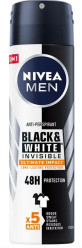 Nivea deosprej 150ml MEN Invisible Black & White Ultimate Impact