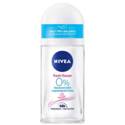 Nivea roll on 50ml dámský Fresh Flower 0%