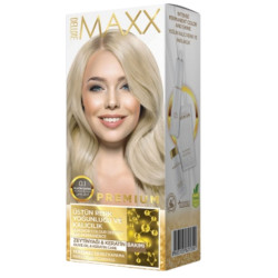 Deluxe Maxx Premium barva na vlasy 0.1 Platinum blond (24)