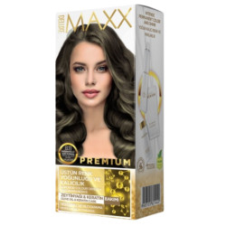 Deluxe Maxx Premium barva na vlasy 8.11 Intense Ash Light Blonde (24)