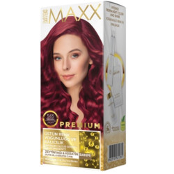 Deluxe Maxx Premium barva na vlasy 5.65 Pomegrante Red (24)