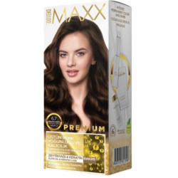 Deluxe Maxx Premium barva na vlasy 6.7 Chocolate Coffee (24)