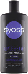 Syoss šampon 440ml Blonde & Silver (6)
