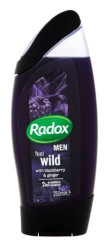 Radox sprchový krém 250ml MEN Wild Blackberry & Ginger 2in1 (6)