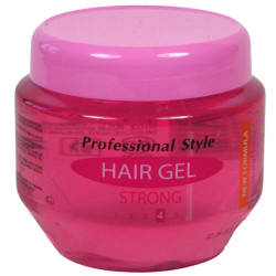 Professional Style Gel na vlasy strong růžový 250ml / 225ml 4 (24)
