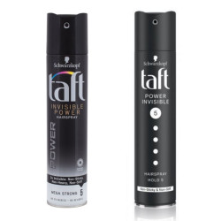 Taft lak 250ml Invisible 5 (bílý)