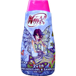 Winx club sprchový gel + šampon 500ml TECNA