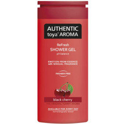 Authentic 400ml sprchový gel a šampon dámský Black Cherry