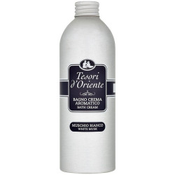 Tesori Doriente 500ml koupelový krém - Muschio Bianco (White Musk)