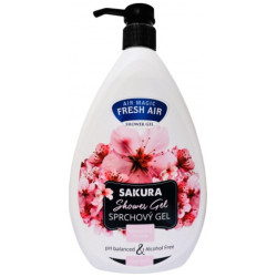 Fresh air sprchový gel 1L Sakura