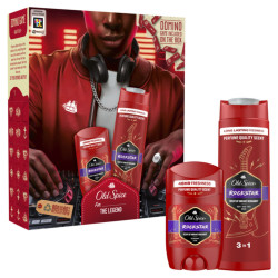 Old spice kazeta 2ks Rockstar (sprchový gel 400ml + deostick 50ml) (qua tang)