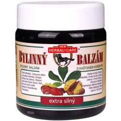 Balzám bylinný 500ml s kaštanem extra silným