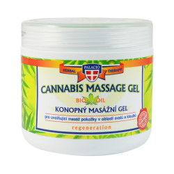 Palacio masážní gel 600ml - Konopný