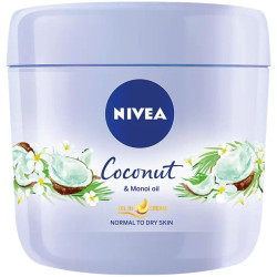 Nivea krém 400ml body cream - Coconut a Monoi oil