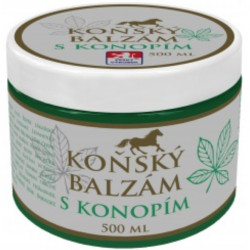 Koňský balzám 500ml s konopím