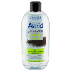 Astrid 400ml Micelární voda aktivní uhlí (Charcoal) (6)