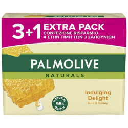 Palmolive mýdlo 4ks x 90g milk honey