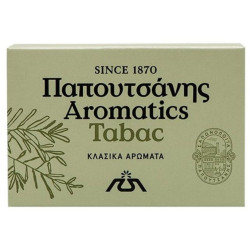 Papoutsanis Řecké aromatické tuhé mýdlo Tabac