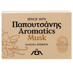 Papoutsanis Řecké aromatické tuhé mýdlo 100g - Musk