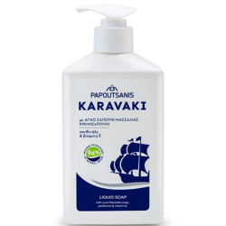 Papoutsanis Karavaki tekuté mýdlo 330ml Marseillské mýdlo