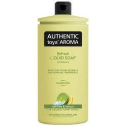 Authentic toya Aroma tekuté mýdlo 600ml Ice Lime & Lemon