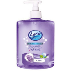 LARA tekuté mýdlo s dávkovačem 500ml Lilac (12)