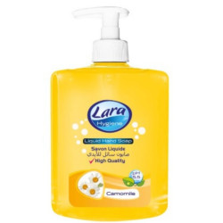LARA tekuté mýdlo s dávkovačem 500ml Chamomile (12)