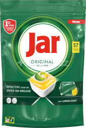 Jar kapsle do myčky 57ks - Lemon (Original All in one)