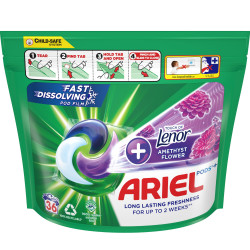 Ariel kapsle na praní 36PD sáček Amethyst Flower Plus (3)