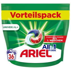 Ariel kapsle na praní 36PD sáček Universal Plus (3)