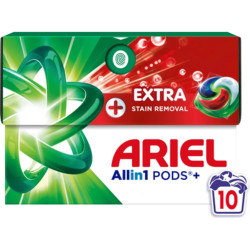Ariel kapsle 10PD/krabice Plus Extra Stain (4)