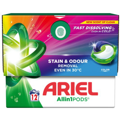 Ariel kapsle 12PD/krabice Color Stain a Odour (4)