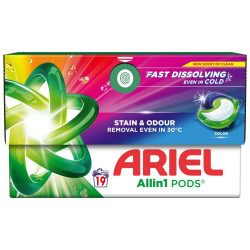 Ariel kapsle 19PD/krabice Color Stain a Odour (4)