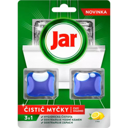 Jar čistič myčky 2ks tablety 3v1 Citron