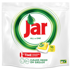Jar kapsle na nádobí Yellow 96ks