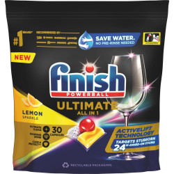 Finish tablety Ultimate All In 1 30ks - Lemon (černý obal)