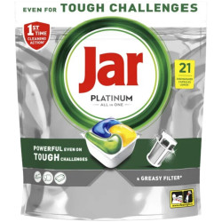 Jar kapsle na nádobí Platinum yellow 21ks (6x21ks/krabice)