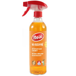 Real čistič 550g na kuchyně (oranžový)