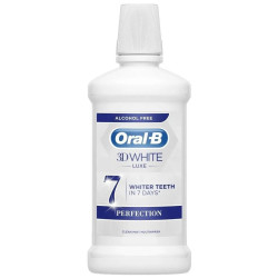 Oral B 500ml ústní voda - 3D White Lux Perfection