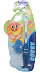 Elina Bobby dětský kartáček s hračkou a podstavec 12ks