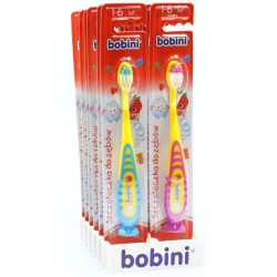 Zubní kartáček bobini měkký 1-6 let (12ks)