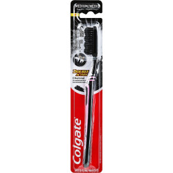 Colgate zubní kartáček Double Action Charcoal medium (12)