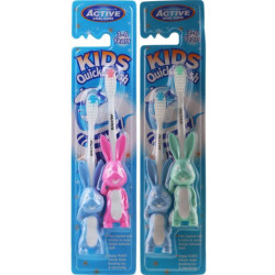 Beauty Formulas Active dětský kartáček 2ks 3-6let - Zajíc