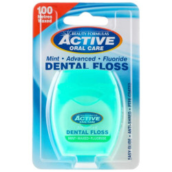 Beauty Formulas Active Niť dentální zelená 100ml (12)