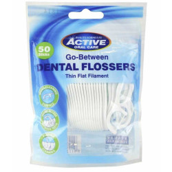 Beauty Formulas Active mezizubní parátka s niti 50ks / sáček (12)