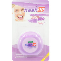 Fresh Up zubní niť 50m mint fialová (12)