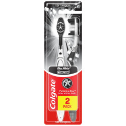 Colgate zubní kartáček Max White Charcoal 2ks (6)