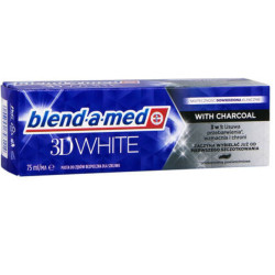 Blend a Med 3D White zubní pasta 75ml Charcoal (12)