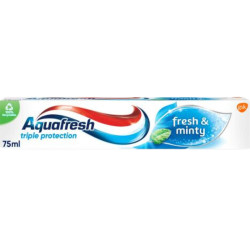 Aquafresh zubní pasta 75ml Triple Fresh & Minty (12)