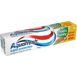 Aquafresh zubní pasta 125ml Mild a Minty (12)